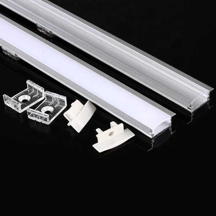 Alloy 6063 Recessed Aluminum Profile For Led Strip Light Bar